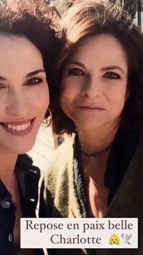 Linda Hardy rend hommage à Charlotte Valandrey