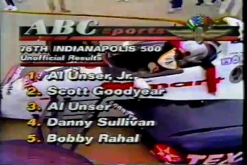 1992 INDIANAPOLIS 500.CUT p16