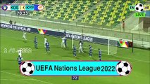 Kosovo 2-0 Cyprus  قبرص0-2  كوسوفو - - UEFA Nations League2022