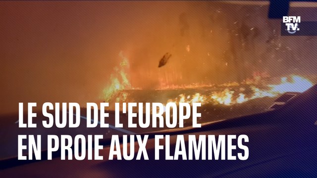 Portugal, France, Croatie... Le sud de l'Europe ravagé par de violents incendies