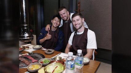 손흥민, 세비야전 앞두고 토트넘 동료들에 고기 대접 / YTN