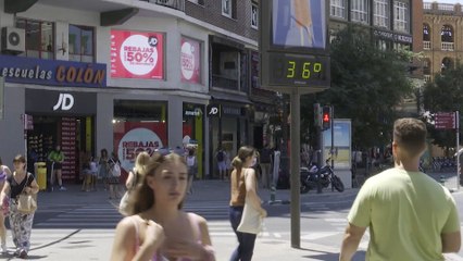 Alerta sanitaria por la ola de calor en España