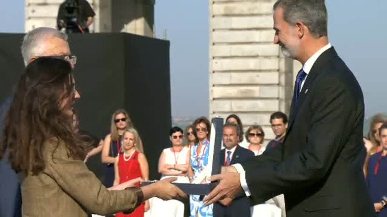 Los reyes presiden el acto de homenaje a las víctimas de la pandemia