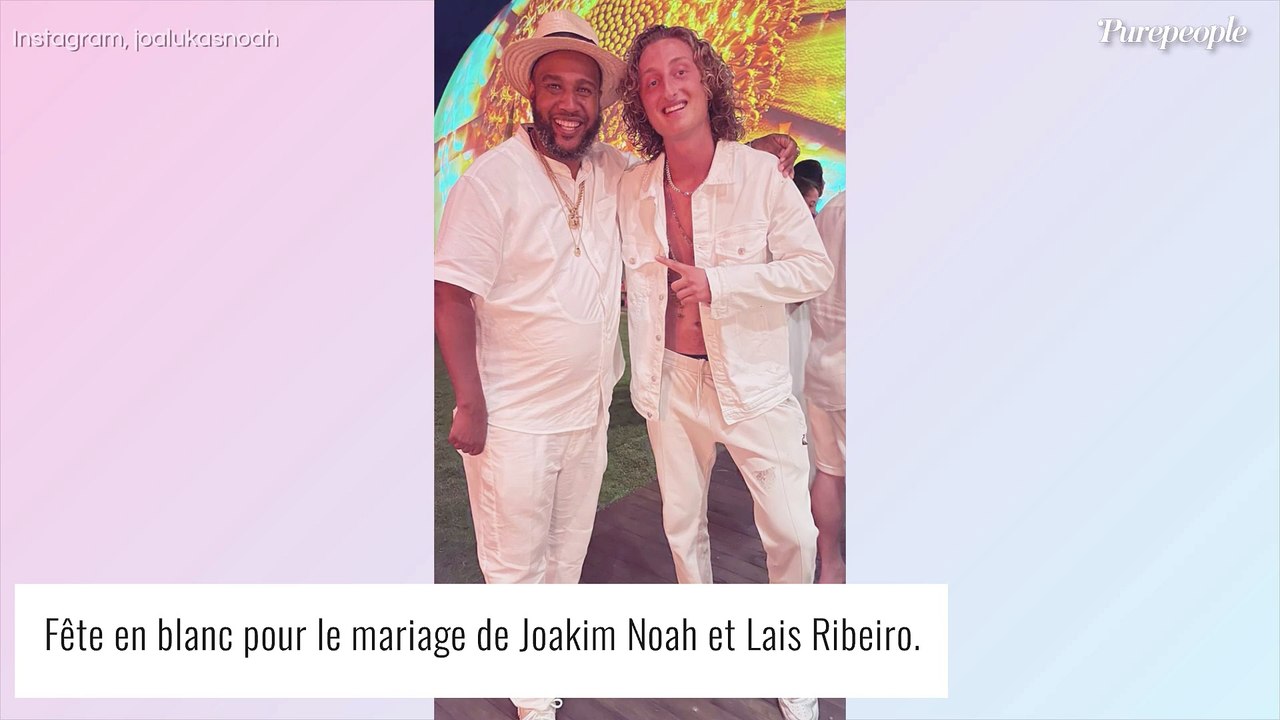 Mariage de Joakim Noah : Les mots touchants de son père Yannick Noah, et un célèbre DJ