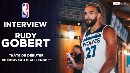 INTERVIEW - Rudy Gobert : "Hâte de débuter ce nouveau challenge"