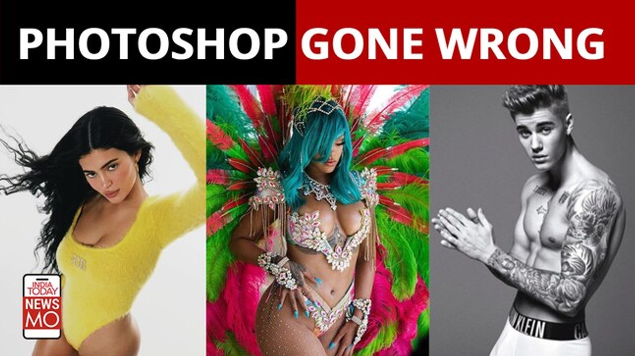 These celebrities were accused of photoshop fails