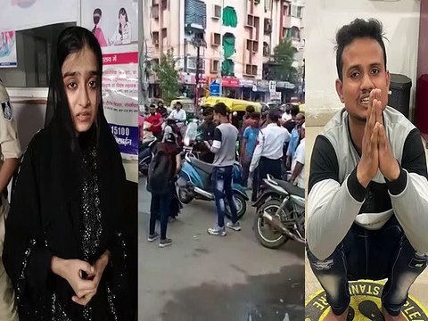 Indore : પોલીસ સાથે મારામારી કરતું દંપતી પોલીસ સ્ટેશનમાં લઈ જતાં થઈ ગયું ઢીલું ઢસ, જુઓ વીડિયો