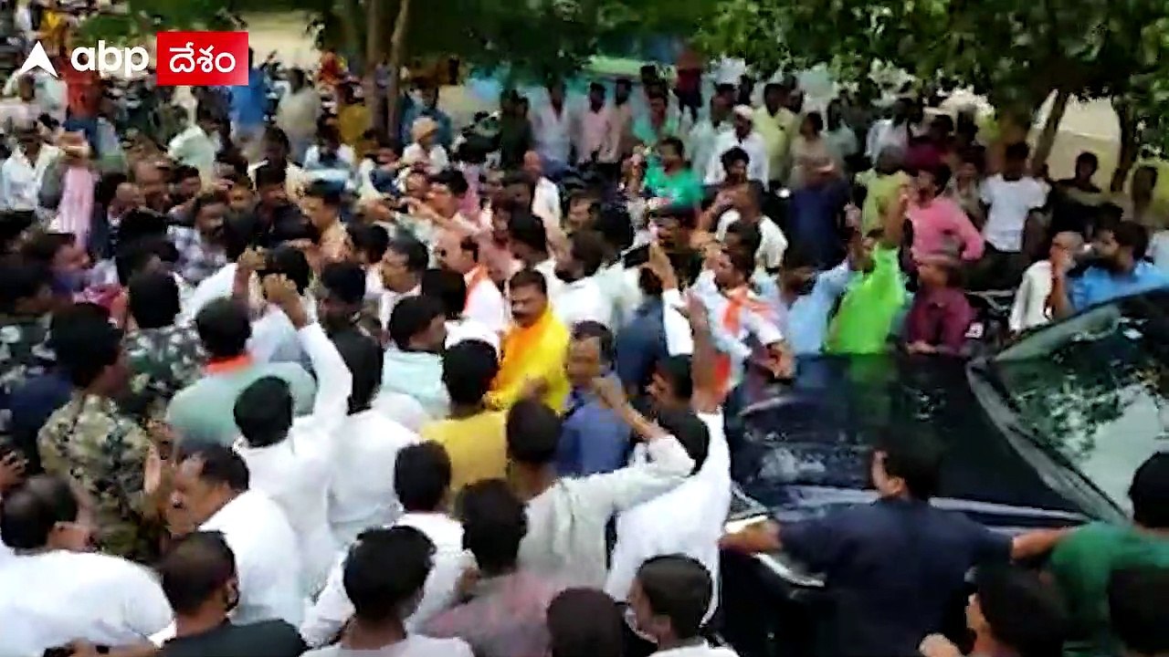 Dharmapuri Arvind Faces Heat From Villagers: అర్వింద్ కు చేదు అనుభవం, పగిలిన కారు అద్దాలు| ABP Desam
