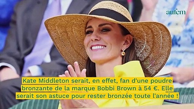 Kate Middleton, on connaît le produit qui lui fait un teint hâlé irrésistible