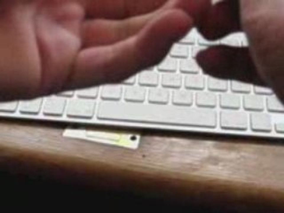 Test : Clavier Apple Wireless Keyboard