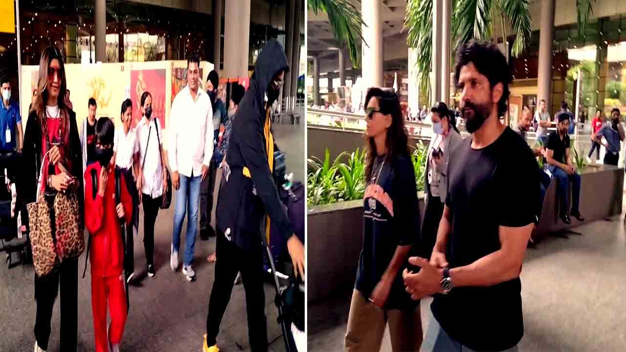Shilpa Shetty के अलावा ये स्टार्स दिखे एयरपोर्ट पर कहां चले ये ? Watch video | FilmiBeat*Bollywood