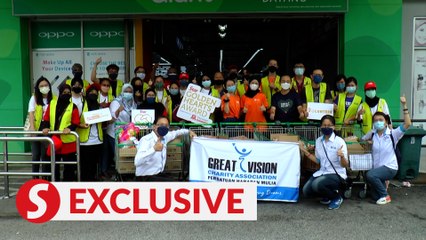 Malaysian NGO helps urban poor with grocery needs
