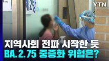 이미 지역사회 확산 가능성...BA.2.75 중증화 위험은? / YTN