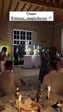 Troisième mariage pour Charline et Vivien de Mariés au premier regard , le 14 juillet 2022