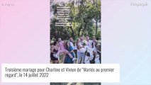 Charline et Vivien (MAPR) mariés pour la 3e fois : elle ose une robe très décolletée