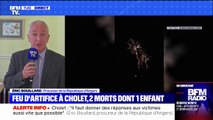 Éric Bouillard, procureur de la République d'Angers, indique que la personne victime de brûlures est 