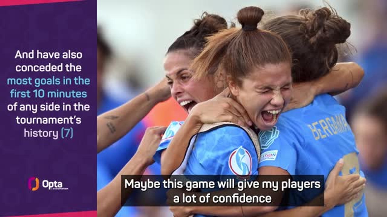 Bertolini warns of 'dangerous' expectations ahead of Belgium showdown