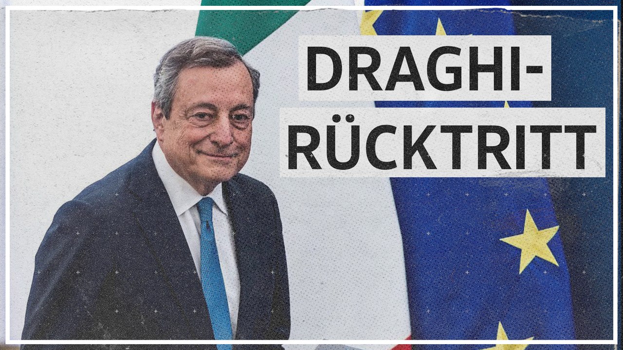 Draghi-Rücktritt: 'Es könnte sich auch auf die Ukraine auswirken'