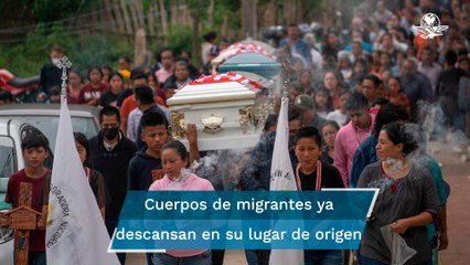 Reciben familias cuerpos de migrantes  #EnPortada
