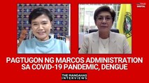 Pagtugon ng Marcos administration sa COVID-19 pandemic, dengue | The Mangahas Interviews