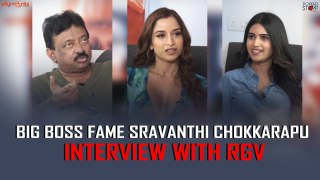 Big Boss fame Sravanthi Chokkarapu Interview with RGV  |  Popper Stop Telugu