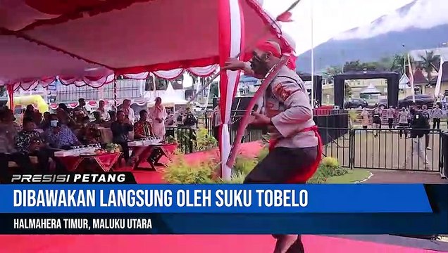 Tarian Cakalele Yang Dipersembahkan Oleh Suku Pedalaman Togutil Halmahera Timur