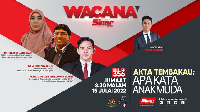 [LIVE] Akta Tembakau: Apa Kata Anak Muda