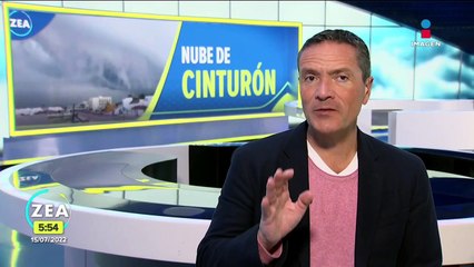 Captan inusual nube de cinturón en Tamaulipas