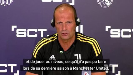 Juventus - Allegri : "Pogba est de retour à la maison"