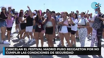 Cancelan el festival Madrid Puro Reggaeton por no cumplir las condiciones de seguridad