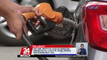 DOE-OMB: Presyo ng gasolina, posibleng bumaba ng P4/litro o higit pa; diesel, posible ring bumaba ng P1-P2/litro | 24 Oras