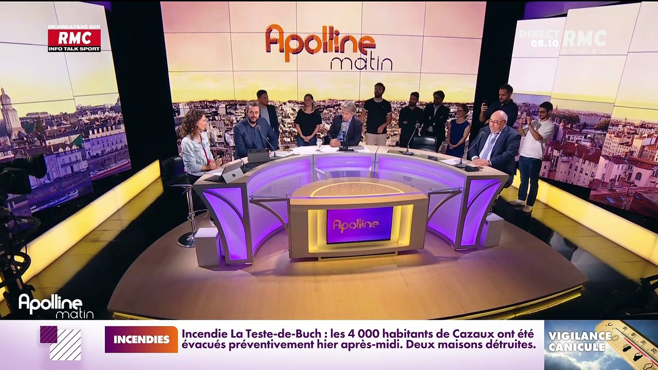 Céline Kallmann fait ses adieux à la matinale de RMC