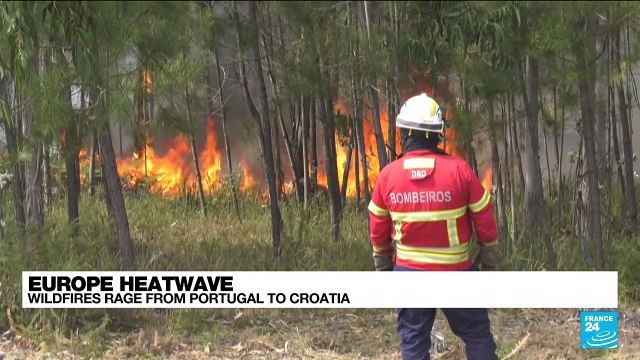 Heatwave: Southwest Europe swelters as wildfires burn