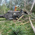 Tayland'da askeri helikopter ormanlık alana düştü