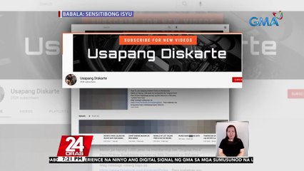 Nasa likod ng social media channel na "Usapang Diskarte" na may malisyosong content tungkol sa mga babae, tinutugis ng pulisya | 24 Oras