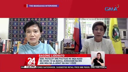 Pagpapaigting ng bakunahan kontra-COVID, kabilang daw sa utos ni Pres. Marcos kay Health OIC Vergeire | 24 Oras