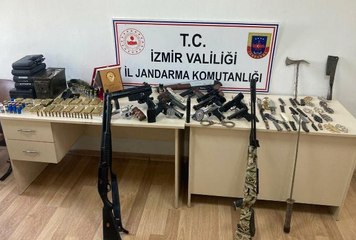 Son Dakika | EVDEN CEPHANELİK ÇIKTI: 1 TUTUKLAMA