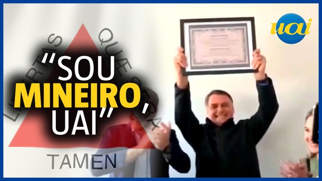 Bolsonaro recebe cidadania honorária de Juiz de Fora