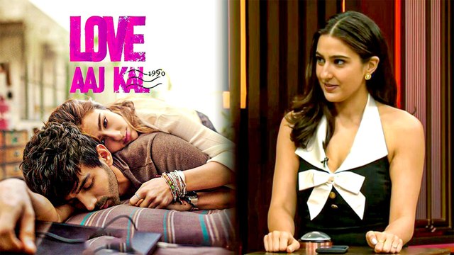 Sara Ali Khan Reacts on Love Aaj Kal At Koffee With Karan 7