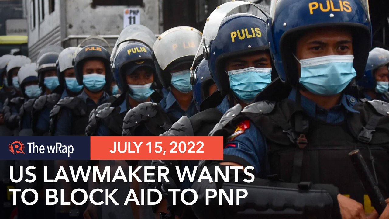 US lawmaker wants to block security aid to PNP over human rights concerns