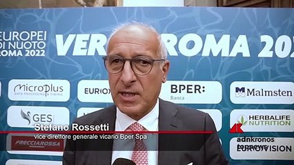 Rossetti: "Onorati di essere sponsor degli Europei di nuoto"