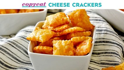 How to Make Copycat Cheese Crackers