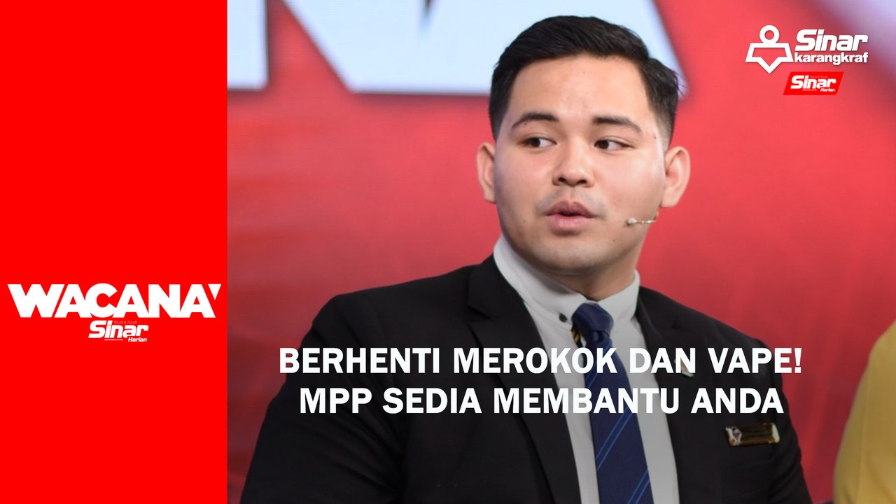 Berhenti merokok dan vape! MPP sedia membantu anda