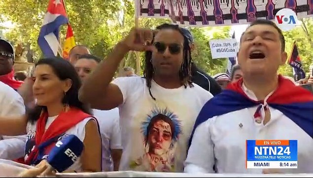 Cubanos salieron a las calles a protestar tras varias horas sin luz e internet