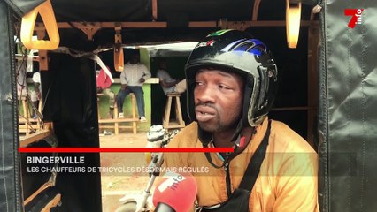 Bingerville : les chauffeurs de tricycles désormais régulés