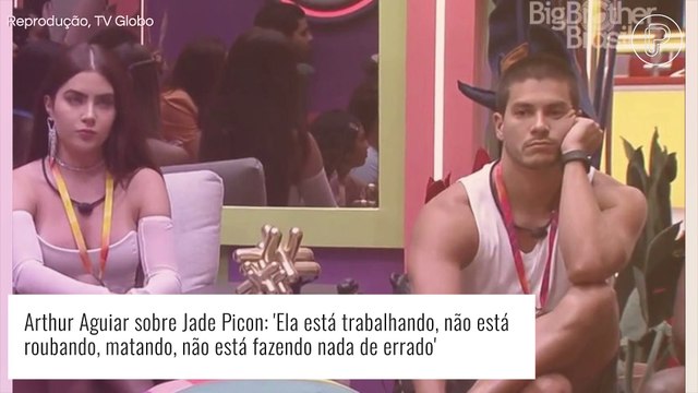 Arthur Aguiar se posiciona sobre escalação de Jade Picon, sua rival no 'BBB 22', em novela das 21h
