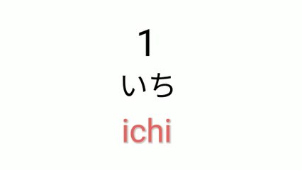 Numbers in Japanese 1-100 | How to count in Hiragana