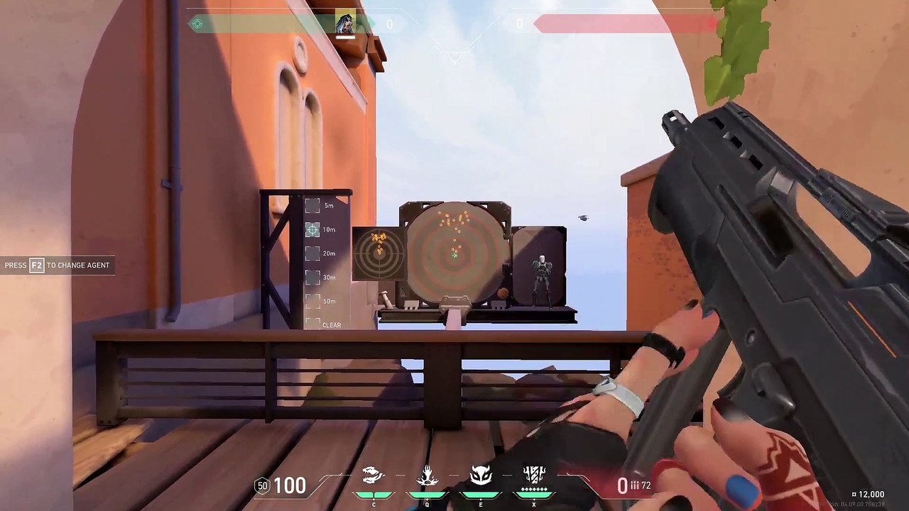 Bulldog Spray Pattern