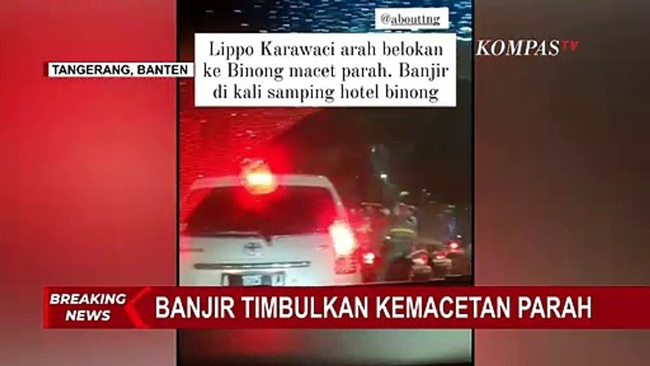 BREAKING NEWS - Kondisi Terkini Banjir yang Merendam Kompleks Polri Pondok Karya Jakarta Selatan