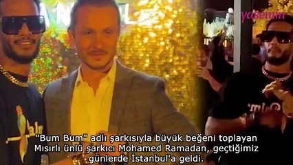 Mohamed Ramadan Kuruçeşme'de 87 bin liralık hesap ödedi!